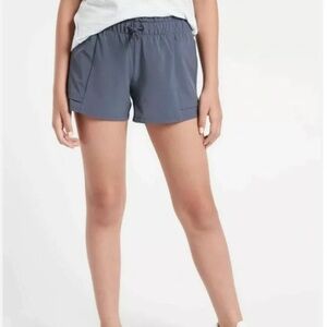 Athleta Girl Explore More 3” Athletic Shorts Grey Size Large (L) 12